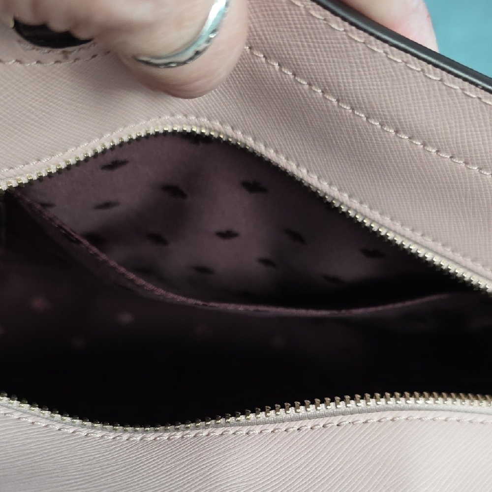 NWOT/NWT 4 ITEM Bundle Kate Spade Stacy Colorblock Pink & Burgundy Crossbody - Picture 6 of 14